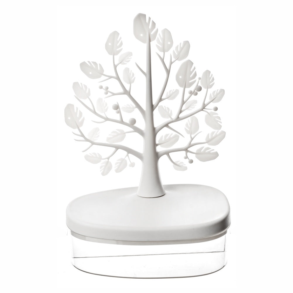 1pc Tree-Shaped Jewelry Storage Box – Multi-functional Desktop Organizer for Cosmetics and Small Items